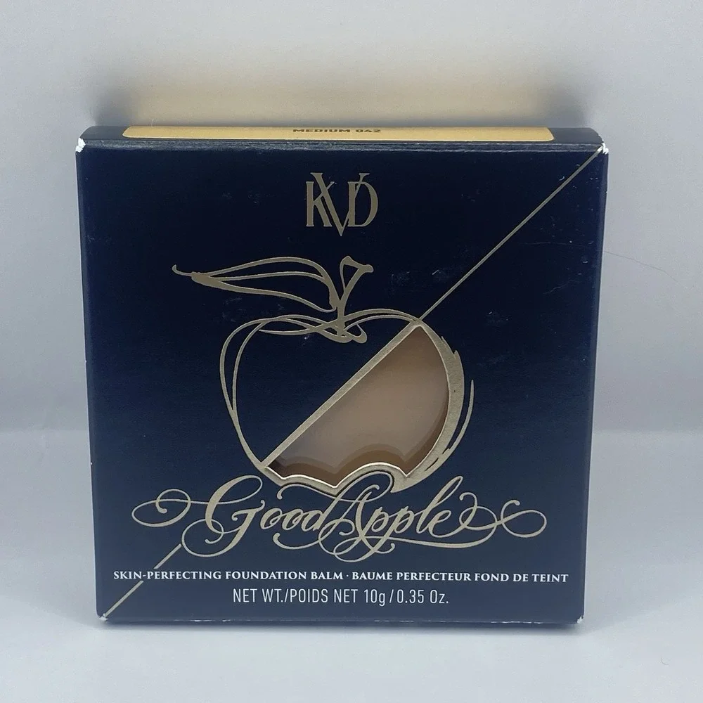 Kat Von D KVD Good Apple Skin-Perfecting Foundation Balm - Medium 042 NEW!